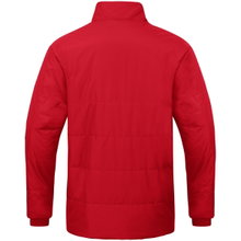 JAKO Coach Jacket Team (100% Polyester, water-repellent outer material) red Men