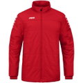 JAKO Coachjacke Team (100% Polyester, wasserabweisendes Obermaterial) rot Herren