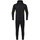 JAKO Freizeitanzug Challenge mit Kapuze (Jacke und Hose, sportiver Schnitt) schwarz/gelb Jungen