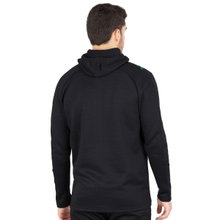 JAKO Freizeitjacke Challenge mit Kapuze (100% Polyester) schwarz/grün Herren