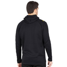 JAKO Freizeitjacke Challenge mit Kapuze (100% Polyester) schwarz/gelb Herren