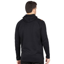 JAKO Leisure Jacket Challenge with Hood (100% Polyester) Black/Orange Men