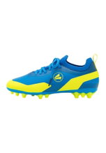 Jako Fussballschuhe J-SFG Twist Sock (für feste Böden) blau/lime Jungen