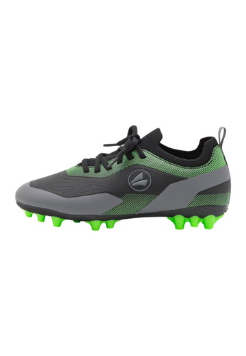 Buty piłkarskie J-SFG Twist Sock (na twarde nawierzchnie) czarne/neonowo-zielone chłopięce