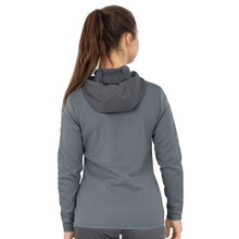JAKO Hooded Jacket Champ 2.0 (100% Polyester) grey Women