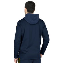 JAKO Hooded Jacket Champ 2.0 (100% Polyester) navy/yellow Men