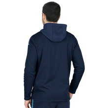 JAKO Hooded Jacket Champ 2.0 (100% Polyester) navy blue/light blue Men
