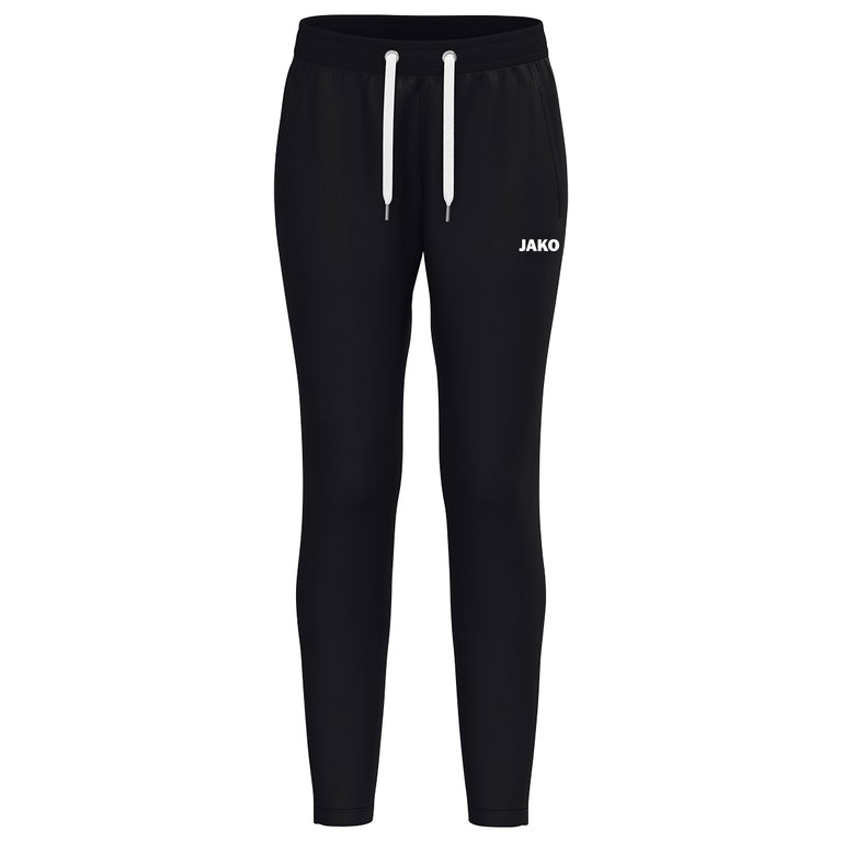 JAKO Jogginghose One (Baumwolle-Mischung) lang schwarz Damen