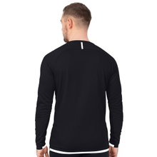 JAKO Langarmshirt (Sweat) Challenge - optimale Bewegungsfreiheit - schwarz/weiss Herren