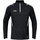 JAKO Long Sleeve Zip Top Challenge - Fleece Lining, Zip Fastening - Black/White Boys