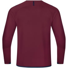 JAKO Long-sleeved shirt (Sweat) Challenge - optimal freedom of movement - burgundy boys