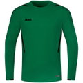 JAKO Langarmshirt (Sweat) Challenge - optimale Bewegungsfreiheit - grün Jungen