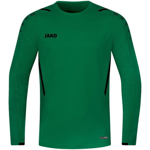 JAKO Langarmshirt (Sweat) Challenge - optimale Bewegungsfreiheit - grün Jungen
