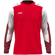 JAKO Sport Long Sleeve Shirt Dynamic (Polyester Eyelet) red/white/dark red Children