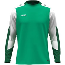 JAKO Sport Long Sleeve Shirt Dynamic (Polyester Eyelet) green/white/dark green men's