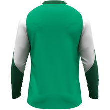 JAKO Sport Long Sleeve Shirt Dynamic (Polyester Eyelet) green/white/dark green men's