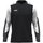 JAKO Sport-Langarmshirt Dynamic (Polyester-Eyelet) schwarz/weiss/anthrazitgrau Herren
