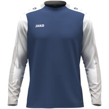 JAKO Sport-Langarmshirt Dynamic (Polyester-Eyelet) nachtblau/weiss/hellgrau Herren