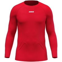 JAKO Long Sleeve Shirt Lightweight (maximum freedom of movement, seamless) Underwear red Men's