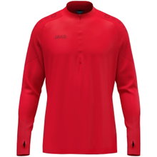 JAKO Langarmshirt Ziptop Light Flow (Keep Dry, maximale Bewegungsfreiheit) rot Kinder