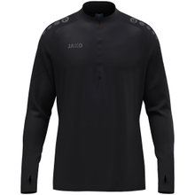 JAKO Long Sleeve Shirt Ziptop Light Flow (Keep Dry, maximum freedom of movement) black children