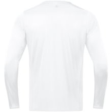 JAKO Sport-Langarmshirt Run 2.0 (100% Polyester, atmungsaktiv) weiss Herren