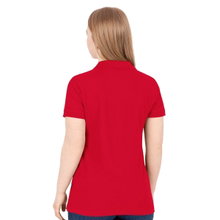 JAKO Leisure Polo Organic Pique (Organic Cotton, 200g/m2) red Women