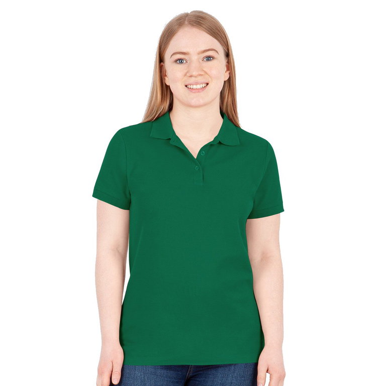JAKO Freizeit-Polo Organic Pique (Bio-Baumwolle, 200g/m2) grün Damen