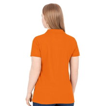 JAKO Leisure Polo Organic Pique (Organic Cotton, 200g/m2) Orange Women