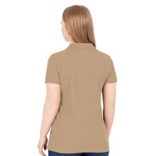 JAKO Leisure Polo Organic Pique (Organic Cotton, 200g/m2) Sand Brown Women