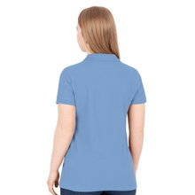 JAKO Leisure Polo Organic Pique (Organic Cotton, 200g/m2) light blue Women