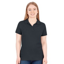 JAKO Leisure Polo Organic Pique (Organic Cotton, 200g/m2) anthracite/grey Women