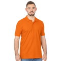 JAKO Freizeit-Polo Organic Pique (Bio-Baumwolle, 200g/m2) orange Herren