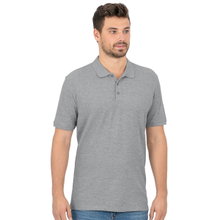 JAKO Leisure Polo Organic Pique (Organic Cotton, 200g/m2) light grey Men