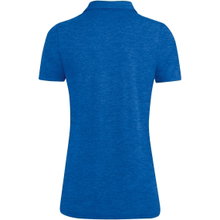 JAKO Sport/Leisure Polo Premium Basics (Polyester-Stretch-Jersey) blue mottled Women