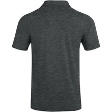 JAKO Sport/Freizeit Polo Premium Basics (Polyester-Stretch-Jersey) dunkelgrau meliert Herren