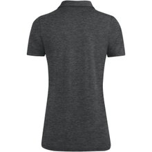 JAKO Sport/Leisure Polo Premium Basics (Polyester-Stretch-Jersey) dark grey mottled Women