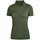 JAKO Sport/Freizeit Polo Premium Basics (Polyester-Stretch-Jersey) khaki/grün meliert Damen