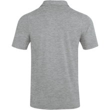 JAKO Sport/Leisure Polo Premium Basics (Polyester-Stretch-Jersey) light grey mottled Men