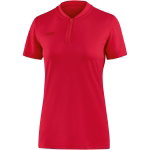 JAKO Sport Polo Prestige (100% Polyester Jacquard) red Women