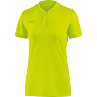 JAKO Sport-Polo Prestige (100% Polyester-Jacquard) limegrün Damen