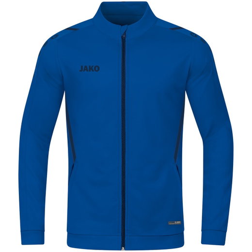 JAKO Trainingsjacke (Polyester) Challenge - Seitentaschen, moderner Look royalblau Jungen/Mädchen