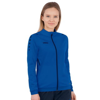 JAKO Trainingsjacke (Polyester) Challenge - Seitentaschen, moderner Look - royalblau Damen