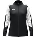 JAKO Trainingsjacke (Polyester) Dynamic (100% rec. Polyester) schwarz/weiss/anthrazitgrau Damen