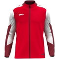 JAKO Trainingsjacke (Polyester) Dynamic (100% rec. Polyester) rot/weiss/dunkelrot Herren