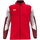 JAKO Trainingsjacke (Polyester) Dynamic (100% rec. Polyester) rot/weiss/dunkelrot Herren