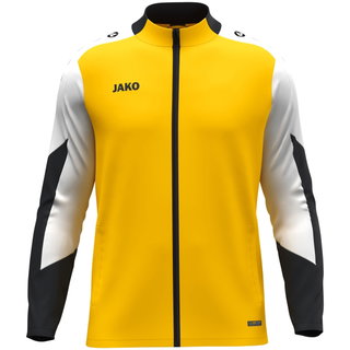 JAKO Trainingsjacke (Polyester) Dynamic (100% rec. Polyester) gelb/weiss/schwarz Herren