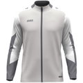 JAKO Trainingsjacke (Polyester) Dynamic (100% rec. Polyester) hellgrau/weiss/grau Herren