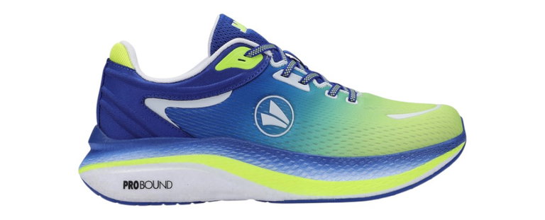 Jako Sneaker-Laufschuhe J-CM Usain blau/lime