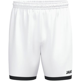 JAKO Sporthose Short One (100% Polyester) weiss Herren